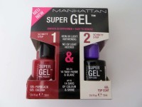 Manhattan Super Gel Nail Polish und Top Coat