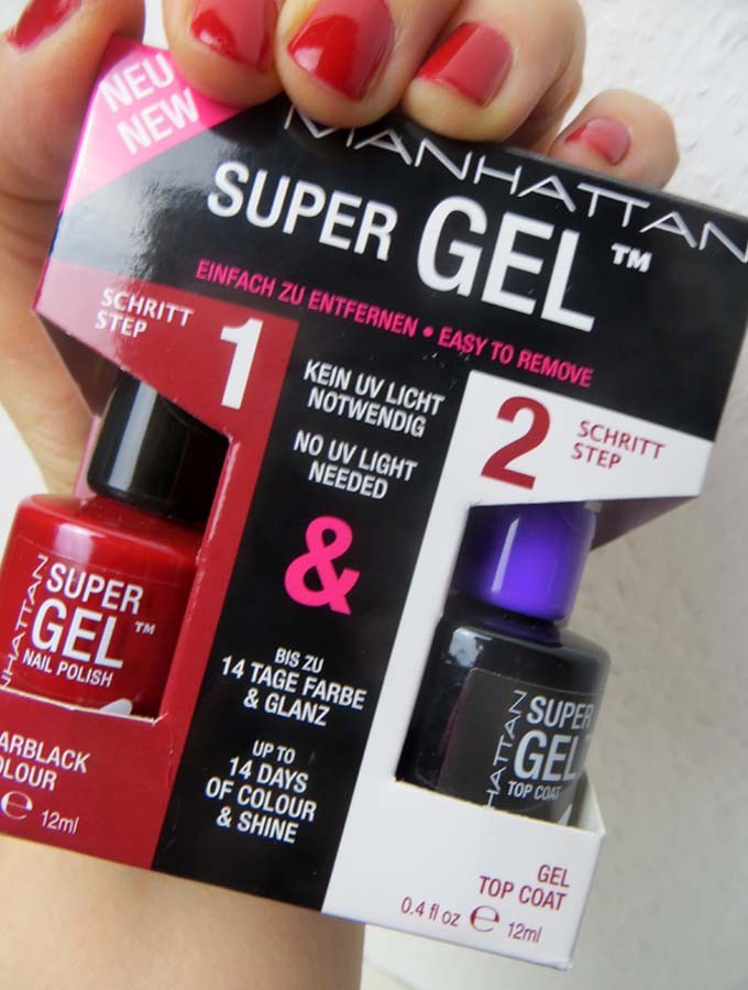 Manhattan Super Gel Nail Polish Und Top Coat Sabine Gimm