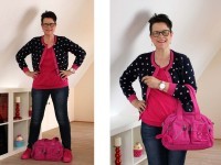 Think Pink – Outfit mit pinken Accessoires