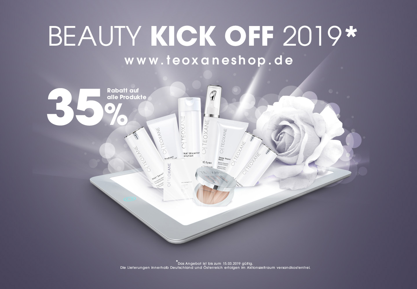 Anzeige – Relaunch des Onlineshops von TEOXANE